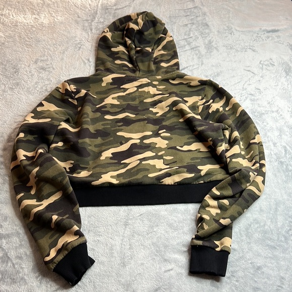 🎯True Religion Camo Zip Hoodie Size Large - Picture 7 of 12